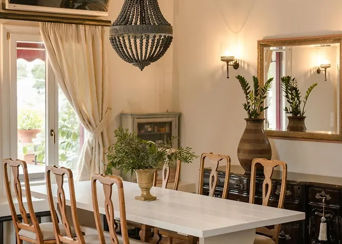 Scorpios Mansion Loft / Downtown Skala / Seaside Semesterbostad